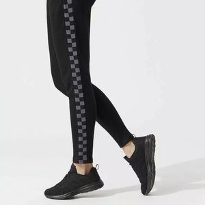 ALALA Shift Checked Sweatpants Small New w tags